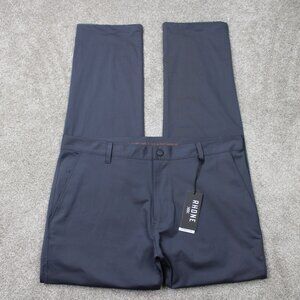 Rhone Commuter Pants NWT Mens 36x34 Blue Commuter Classic Fit Performance